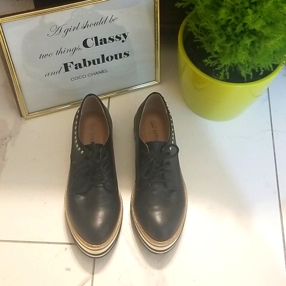 Studded Platform Heel Booties - Picture 3 of 5